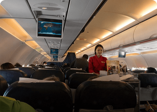 Drukair air hostress